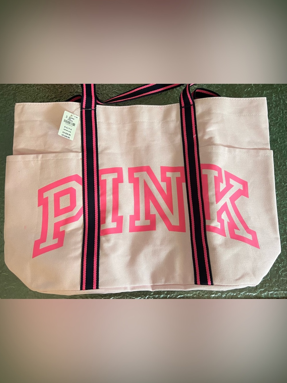 Victoria’s Secret PINK  Canvas Tote Bag Brand New
